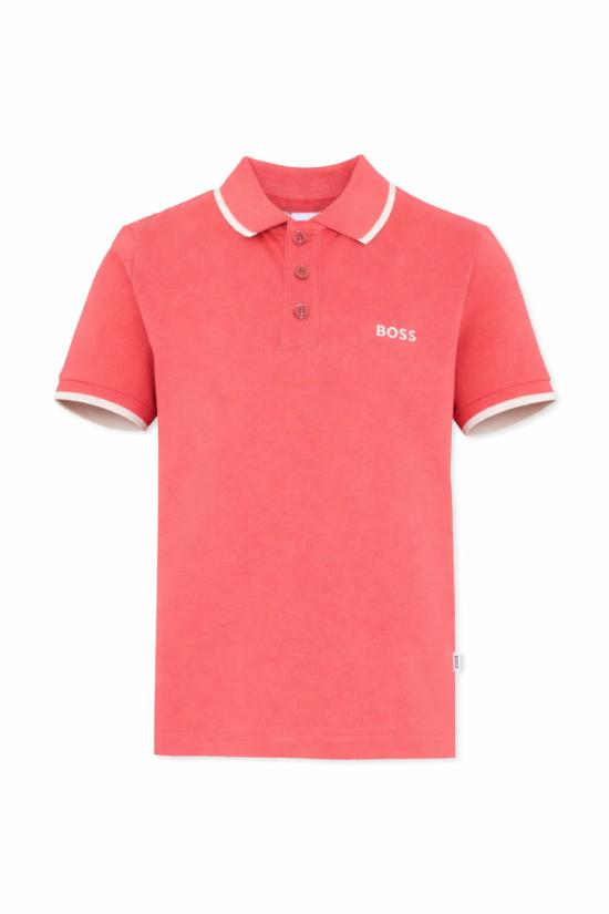 26SS [키즈] 보스 폴로 셔츠 J53169 48B BORDEAUX - BOSS