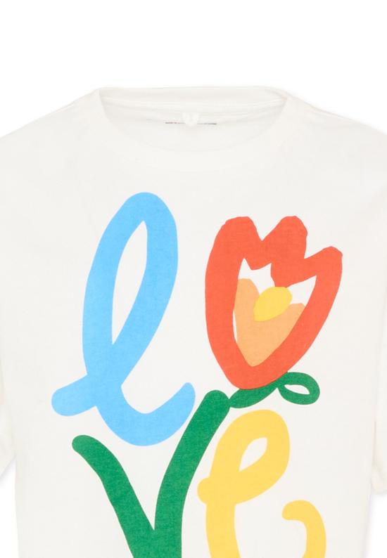 26SS [키즈] 스텔라 맥카트니 티셔츠 TY8B21 Z0434 101 IVORY - STELLA MCCARTNEY