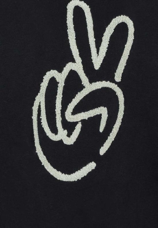  [키즈] 몰로 풀오버 핸드 스웨트셔츠 블랙 - MOLO