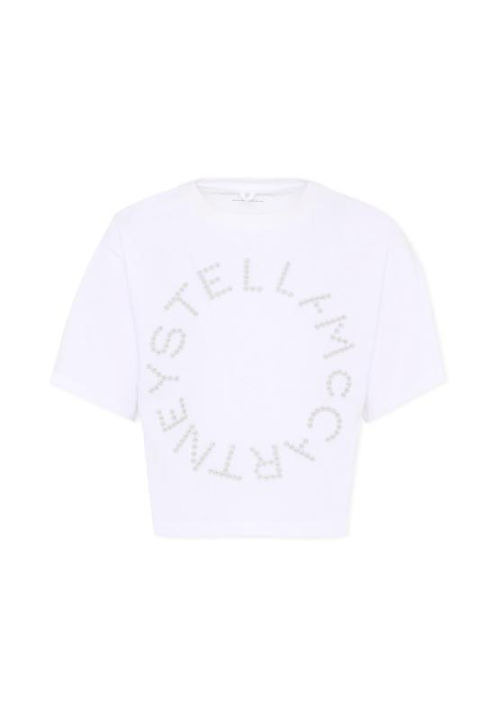 26SS [키즈] 스텔라 맥카트니 티셔츠 TY8C01 Z0434 100 WHITE