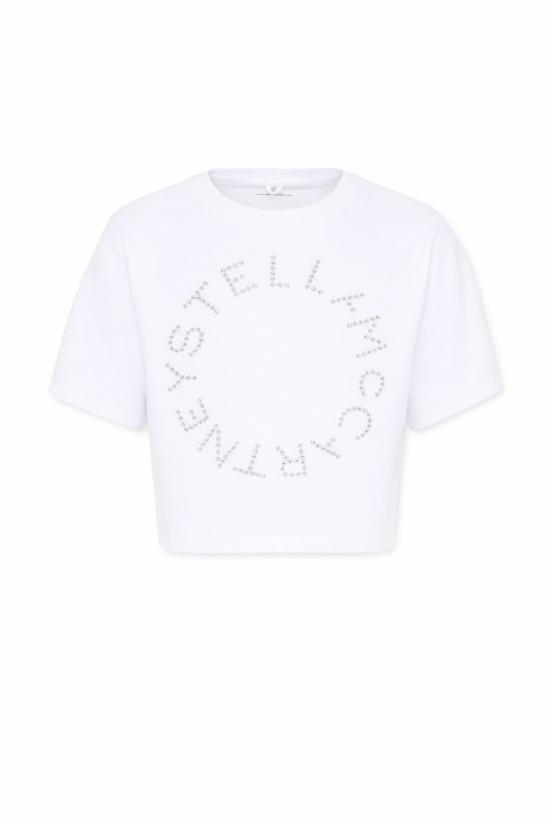 26SS [키즈] 스텔라 맥카트니 티셔츠 TY8C01 Z0434 100 WHITE - STELLA MCCARTNEY