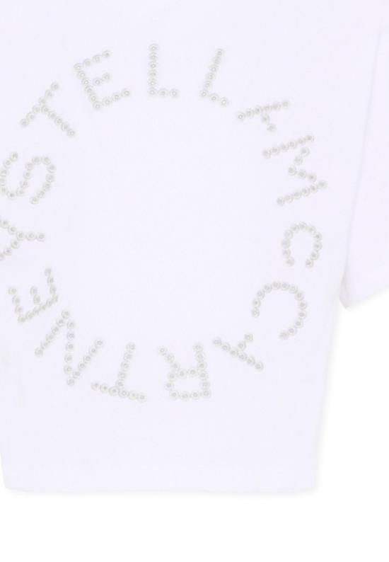 26SS [키즈] 스텔라 맥카트니 티셔츠 TY8C01 Z0434 100 WHITE - STELLA MCCARTNEY