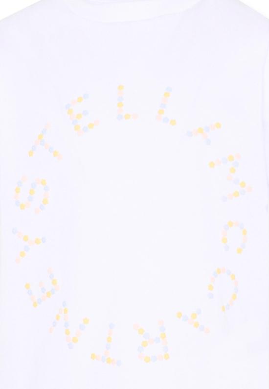 26SS [키즈] 스텔라 맥카트니 티셔츠 TY8C71 Z0434 100 WHITE - STELLA MCCARTNEY