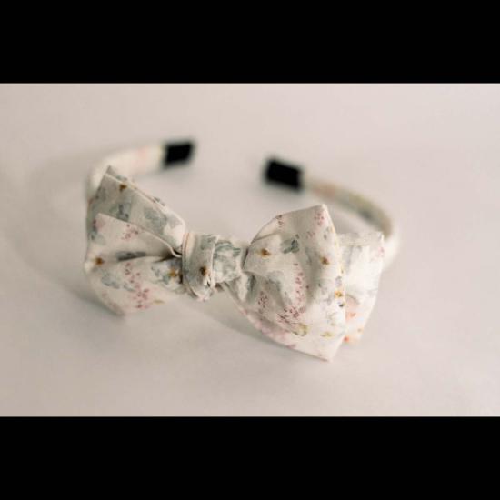  [키즈] Piper&Cloth 헤어 액세서리 Three Little Bows Headband Lune Et Lavande - PIPER&CLOTH