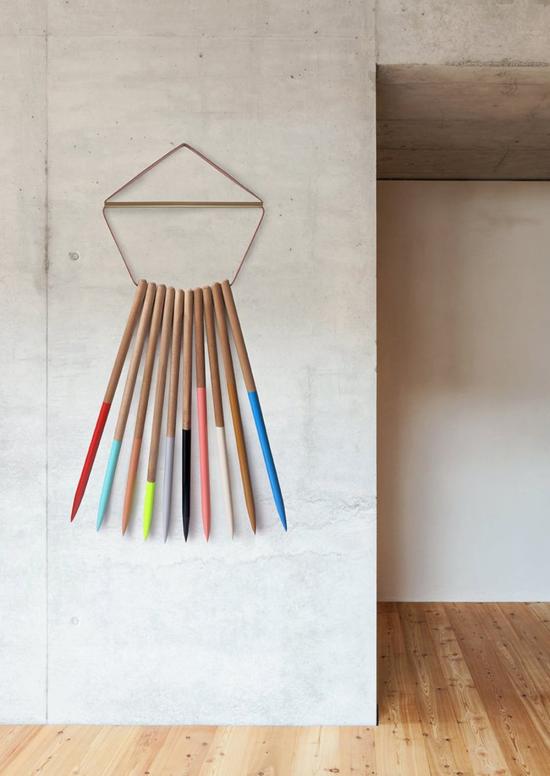  JULIE THÉVENOT 가죽소품 줄리 테브노 스피릿 대형 벽걸이 디스플레이