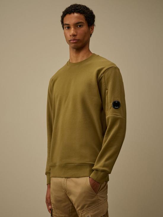 26SS 씨피 컴퍼니 긴팔 티셔츠 20CMSS713A 005086W 644 Dried herb - C.P. COMPANY