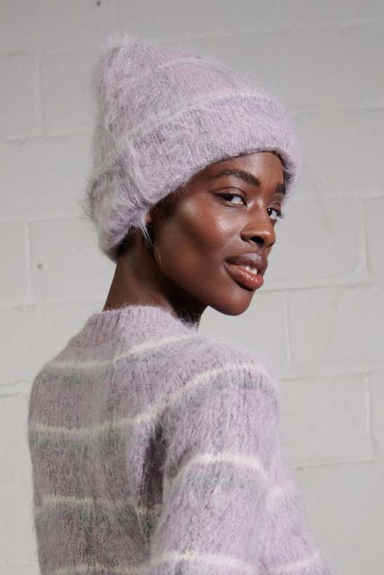  마리아 스탠리 모자 비니 라디쉬 플레드 - MARIA STANLEY