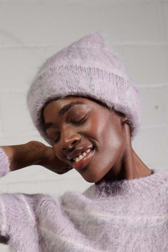  마리아 스탠리 모자 비니 라디쉬 플레드 - MARIA STANLEY