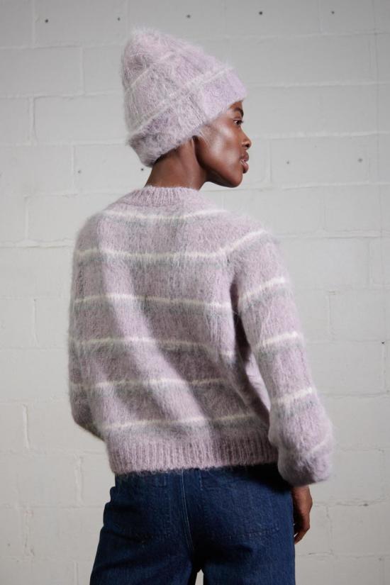  마리아 스탠리 모자 비니 라디쉬 플레드 - MARIA STANLEY