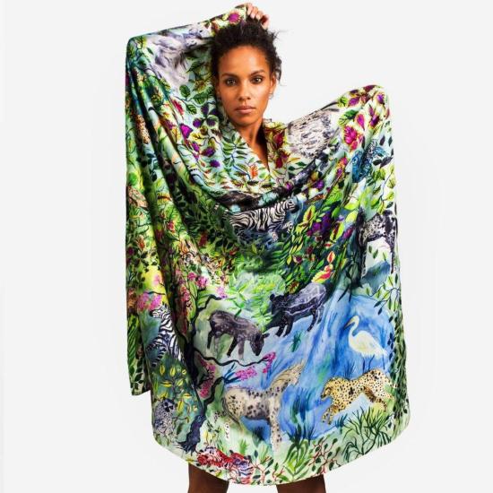  올리비아 웬델 머플러/스카프 애니멀 킹덤 스카프