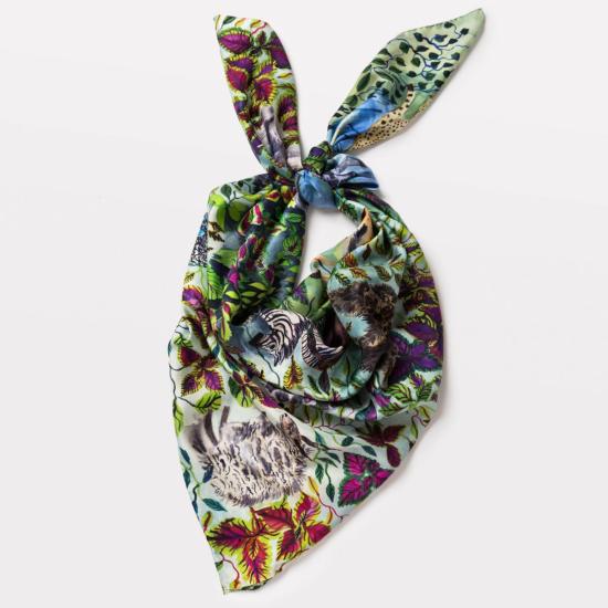  올리비아 웬델 머플러/스카프 애니멀 킹덤 스카프 - OLIVIA WENDEL