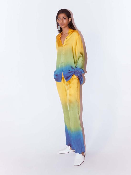  IKKIVI 셔츠 잇키비 트로피컬 레헤리야 코오드 세트 - IKKIVI