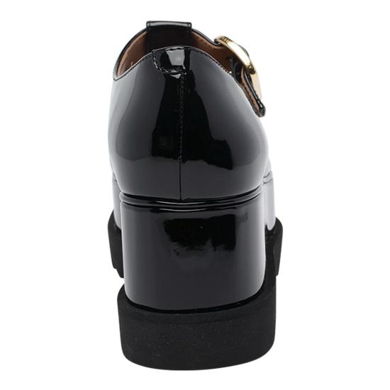  스텔라 맥카트니 힐/펌프스 스텔라 매카트니 메리 제인 엘리스 웨지 슈즈 블랙 - STELLA MCCARTNEY