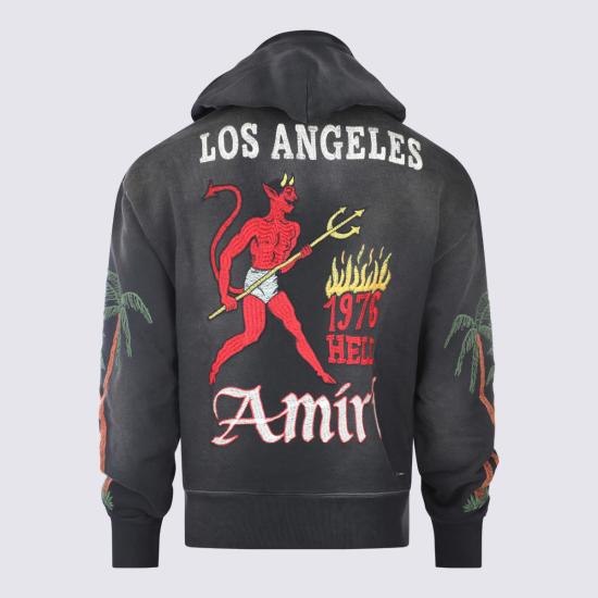  아미리 긴팔 티셔츠 코튼 스웨트셔츠 - AMIRI