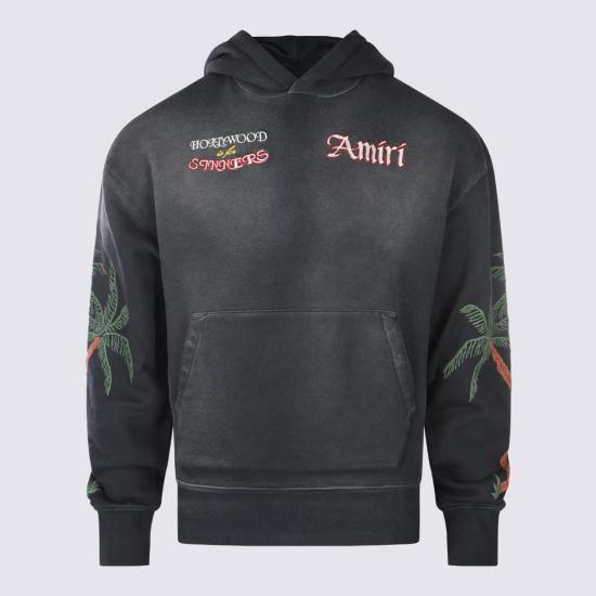  아미리 긴팔 티셔츠 코튼 스웨트셔츠