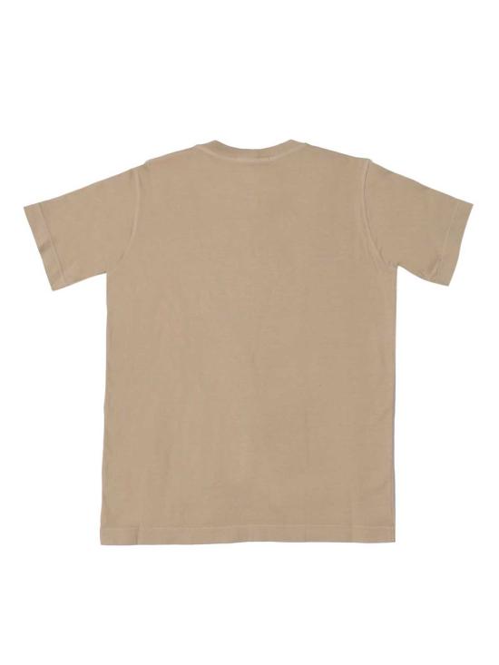  [키즈] 스톤 아일랜드 탑 키즈 티셔츠 베이지색 - STONE ISLAND