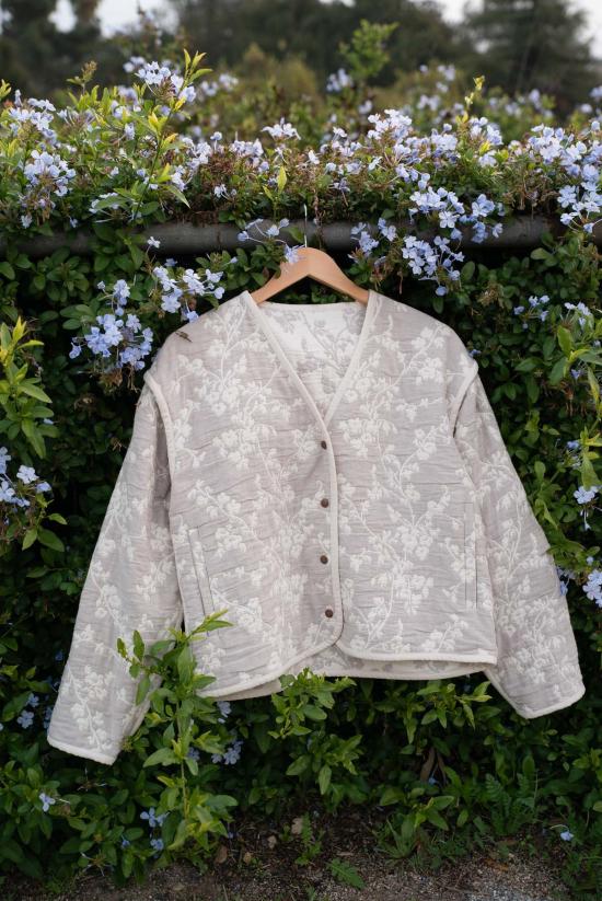  제스 미니 코트 스톤 아가베 퀼팅 - JESS MEANY