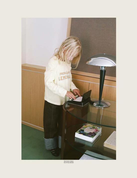  [키즈] Tambere 트레이닝/조거 팬츠 키즈 탬버 아이버 - TAMBERE