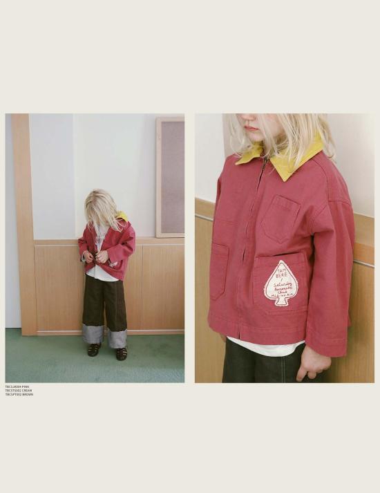  [키즈] Tambere 트레이닝/조거 팬츠 키즈 탬버 아이버 - TAMBERE