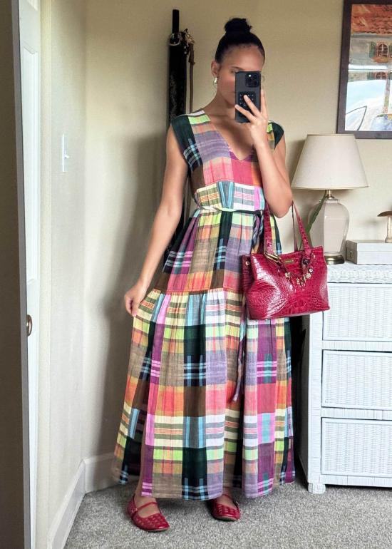  에이스 앤 지그 롱 원피스 에이스 & 지그 줄스 드레스 페인트박스