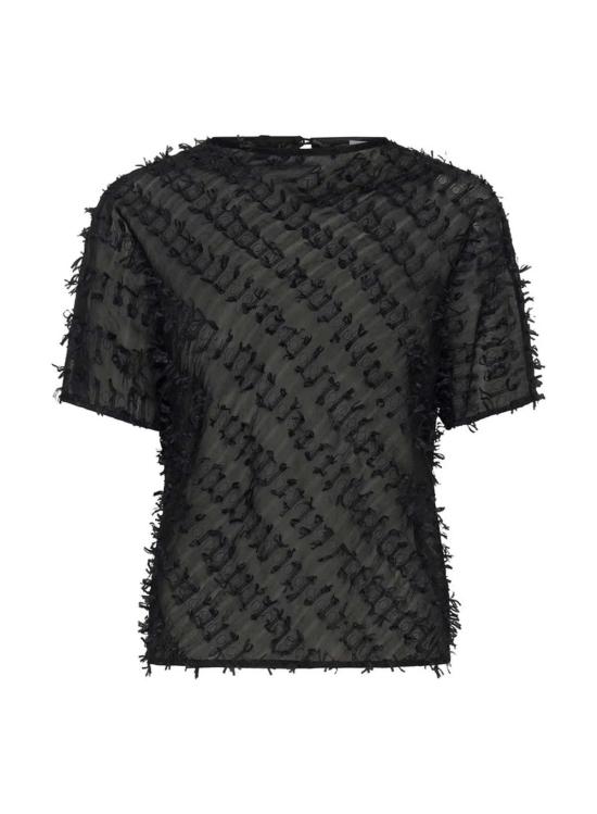  Anna Quan 블라우스 안나 콴 코코 탑 클립드 자카드 - OTHER BRANDS