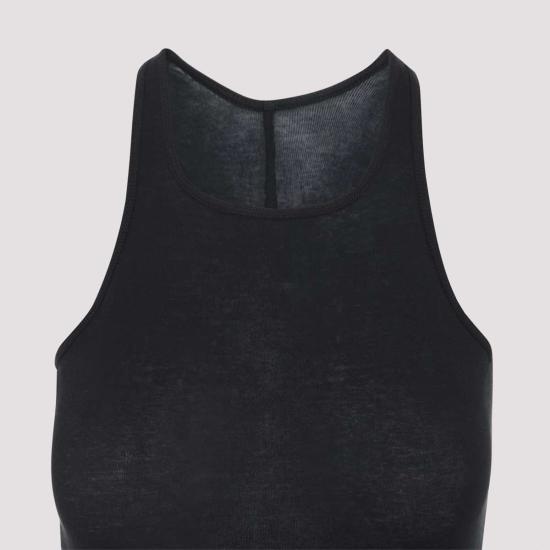  릭 오웬스 민소매 티셔츠 베이직 립 탱크탑 블랙 - RICK OWENS