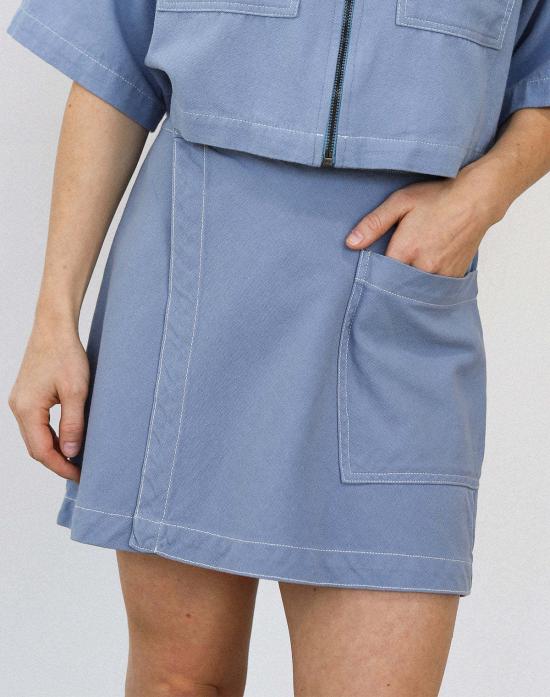  Noble 숏 스커트 노블 유틸리티 스코트 페블 블루 - OTHER BRANDS