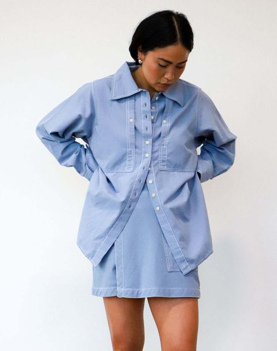  Noble 숏 스커트 노블 유틸리티 스코트 페블 블루 - OTHER BRANDS