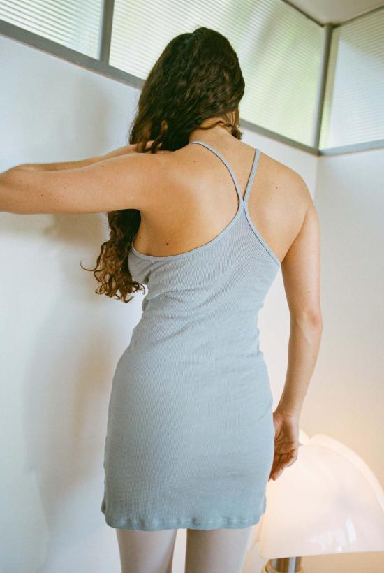  질 로드리게즈 숏 원피스 길 로드리게즈 포인트엘 미로 미니 드레스 - GIL RODRIGUEZ