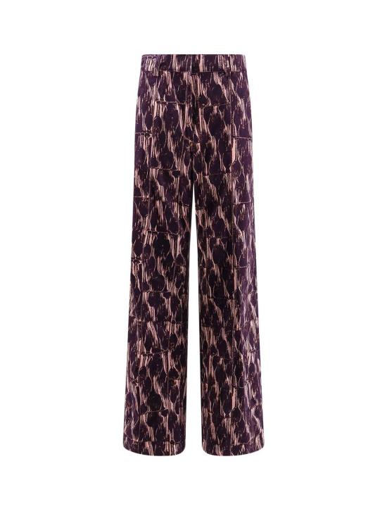  드리스 반 노튼 스트레이트 팬츠 Dries Van Noten Paxy 코듀로이 팬츠 퍼플