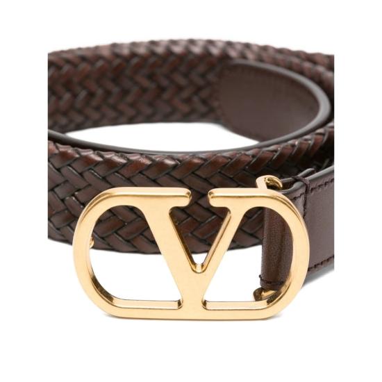  발렌티노 가라바니 레귤러 벨트 Valentino Garavani  브라운 - VALENTINO GARAVANI