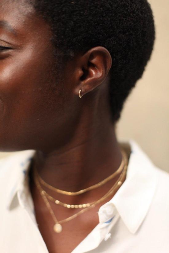  GJenmi 이어링 G Jenmi 14K 뉴욕 후프  스몰 - OTHER BRANDS