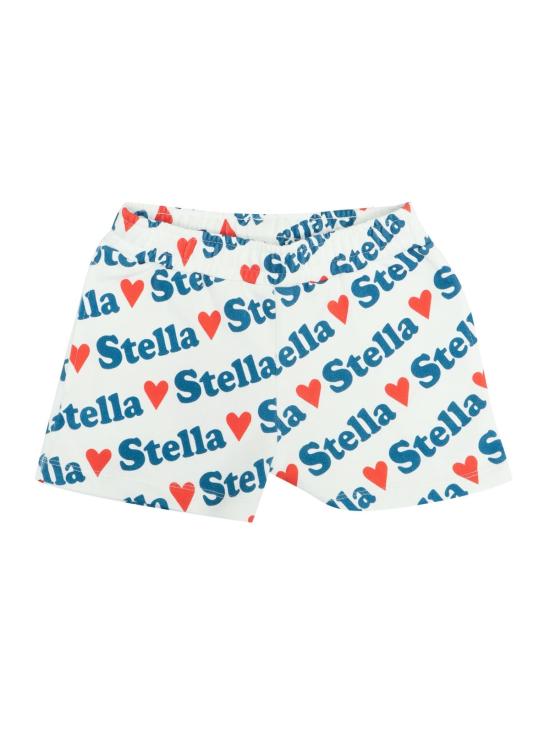  [키즈] 스텔라 맥카트니 쇼츠/버뮤다 스텔라 매카트니 아동용 저지 반바지 (화이트)
