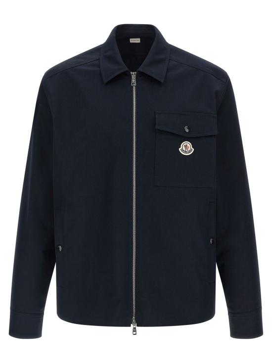  몽클레어 자켓 셔츠 재킷 블루