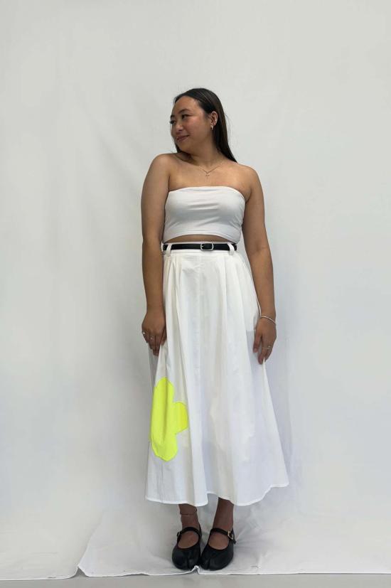  Mary Lo 롱 스커트 메리 로 플라워 파워 스커트 - OTHER BRANDS