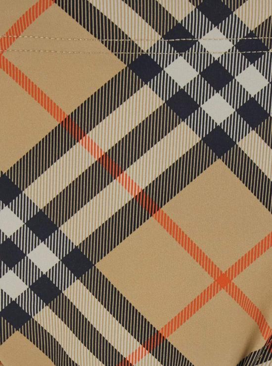  버버리 스윔팬츠 베이지 스피도 체크 무늬 수영복 팬티 - BURBERRY
