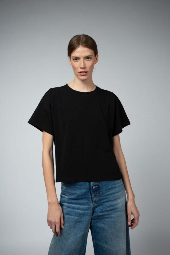  Santicler 반팔 티셔츠 산티클러 베빈 오가닉 코튼 번들 보이프렌드 티셔츠 블랙/화이트 - OTHER BRANDS