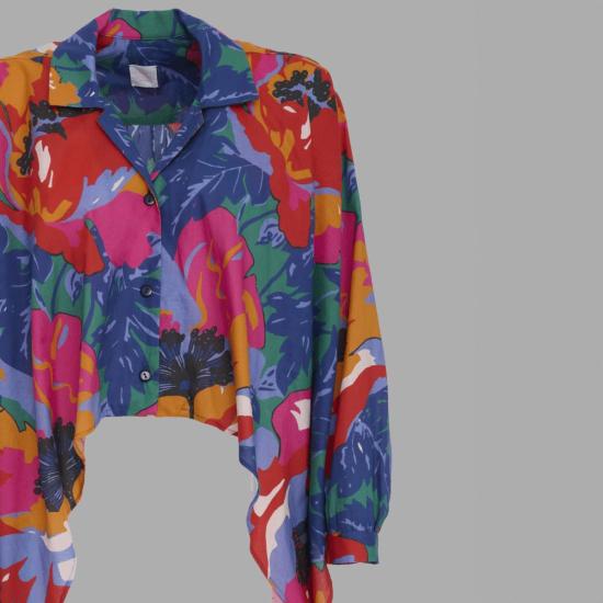  Loretta Caponi 셔츠 Moorea 셔츠 와일드 오키드 - LORETTA CAPONI