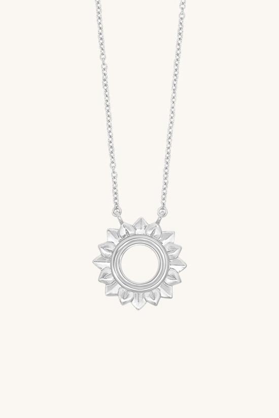  시에라 윈터 주얼리 목걸이/팬던트 야생화 목걸이 실버