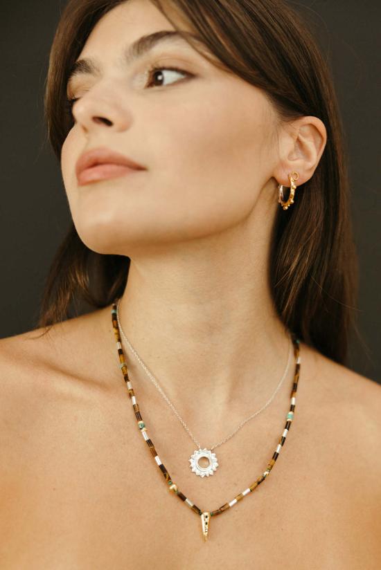  시에라 윈터 주얼리 목걸이/팬던트 야생화 목걸이 실버 - SIERRA WINTER JEWELRY