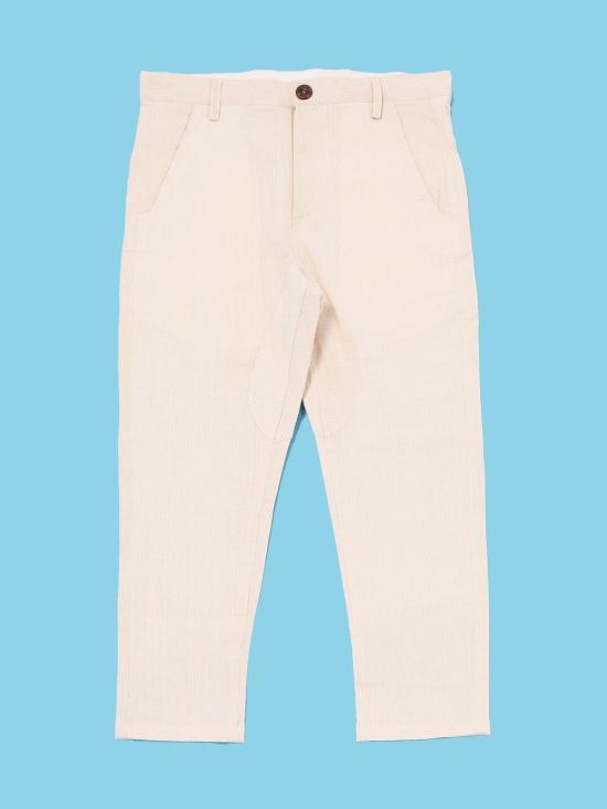  New Market Goods 크롭 팬츠 뉴마켓 굿즈 카디 테이퍼드 팬츠 크림