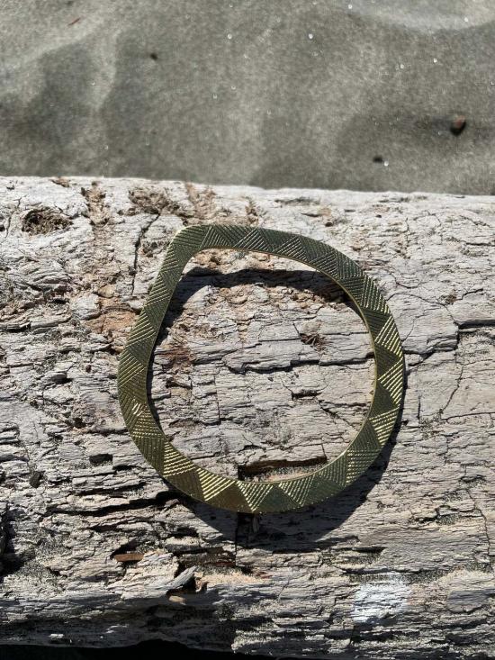  Happy French Gang 커프스 링크/타이 홀더 Happyfrenchgang 아쿠아 팔찌 브론즈 - OTHER BRANDS