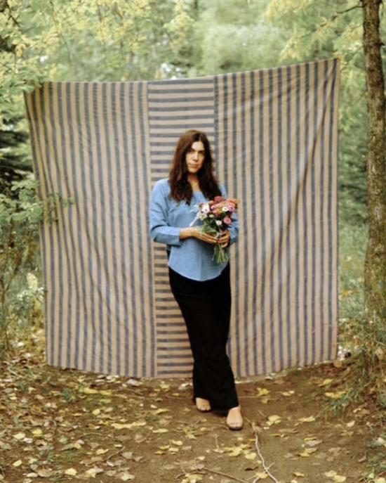  PO-EM 긴팔 티셔츠 포엠세라  핸드룸 인디고 - PO EM