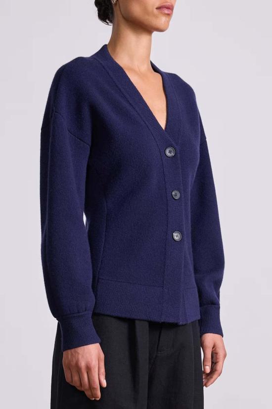  어피스 어파트 가디건 Apiece Apart Salina Cardigan Navy