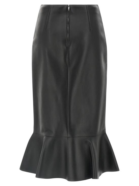  펜디 미디 스커트 나파 스커트 블랙 - FENDI
