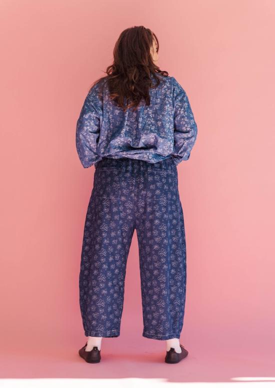  Nettle Studios 데님 팬츠 네틀 스튜디오 다크 데이지 데님 벌룬 팬츠 - OTHER BRANDS