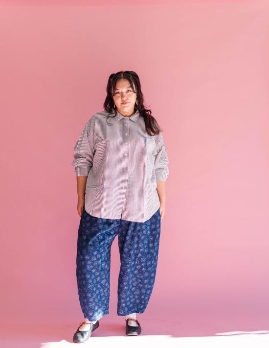  Nettle Studios 데님 팬츠 네틀 스튜디오 다크 데이지 데님 벌룬 팬츠 - OTHER BRANDS