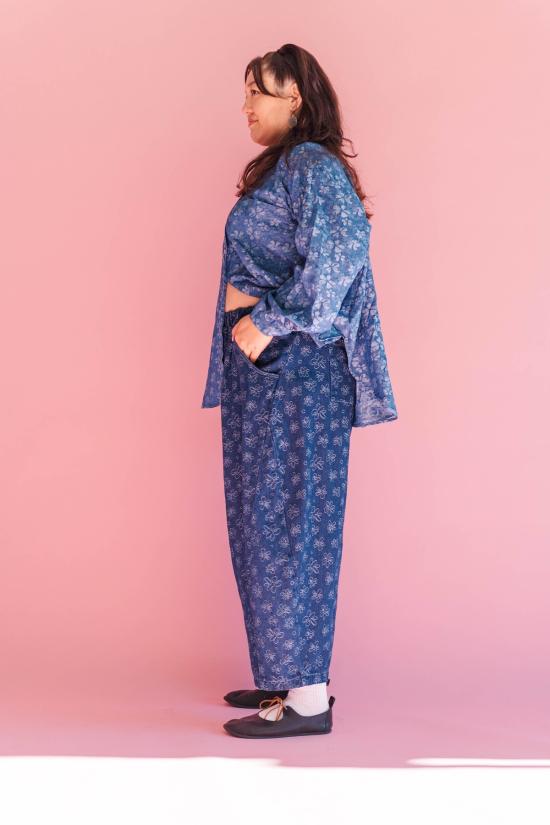  Nettle Studios 데님 팬츠 네틀 스튜디오 다크 데이지 데님 벌룬 팬츠 - OTHER BRANDS