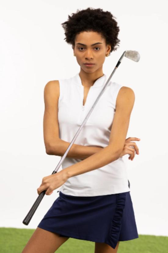  Smith & Quinn 민소매 티셔츠 스미스앤퀸 케네디 탑 화이트