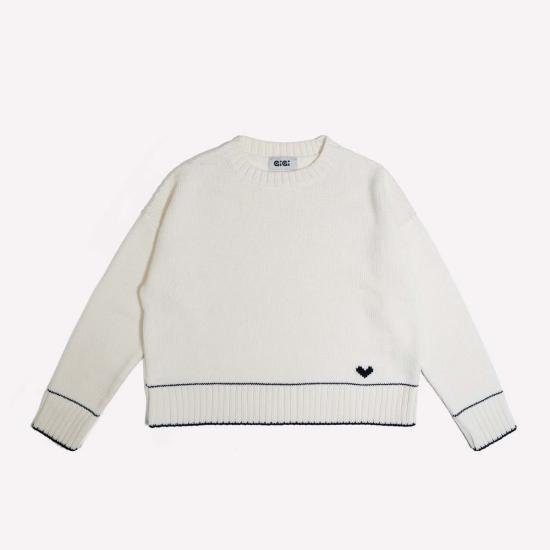  지지 니트웨어 스웨터 라라 참 - GIGI KNITWEAR